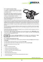 Предварительный просмотр 45 страницы BEKA BEKA-MAX PICO Original Operating And Assembly Manual