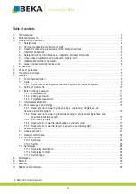 Предварительный просмотр 2 страницы BEKA BEKA-MAX Original Operating And Assembly Manual