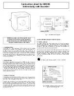 Preview for 1 page of BEKA BR385 Instruction Sheet