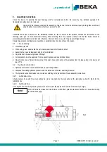 Предварительный просмотр 7 страницы BEKA HPM-2S Original Operating And Assembly Manual