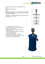 Preview for 17 page of BEKA Stream E 2520 Series Original Operating And Assembly Manual