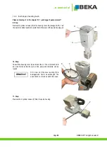 Preview for 26 page of BEKA Stream E 2520 Series Original Operating And Assembly Manual