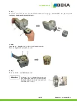 Preview for 27 page of BEKA Stream E 2520 Series Original Operating And Assembly Manual