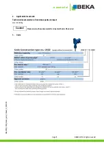 Preview for 5 page of BEKA Stream H Original Operating And Assembly Manual