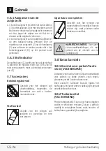 Preview for 126 page of Beko 01M-8832263200-3719-05 User Manual