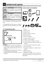 Preview for 61 page of Beko 01M-8897233200-4421-12 User Manual