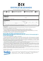 Предварительный просмотр 101 страницы Beko 01M-8897233200-4421-12 User Manual