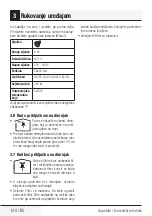 Preview for 128 page of Beko 01M-8897233200-4421-12 User Manual