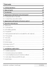 Preview for 3 page of Beko 1137254 User Manual