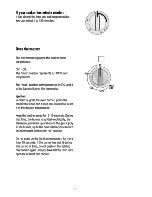 Предварительный просмотр 12 страницы Beko 12101 User Manual