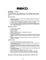 Предварительный просмотр 30 страницы Beko 15LB450S Operating Instructions Manual