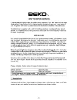 Предварительный просмотр 31 страницы Beko 15LB450S Operating Instructions Manual