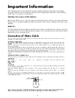 Preview for 3 page of Beko 20LB330 Operating Instructions Manual