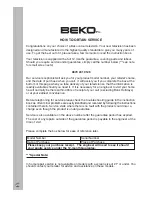 Предварительный просмотр 21 страницы Beko 21K194NS Operating Instructions Manual