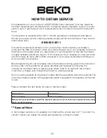 Preview for 31 page of Beko 22WLP530HID Operating Instructions Manual