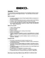 Предварительный просмотр 30 страницы Beko 23WLB450S Instruction Manual