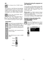 Preview for 11 page of Beko 26WLA500S Operating Instructions Manual