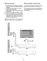 Предварительный просмотр 22 страницы Beko 26WLB520HD Operating Instructions Manual