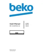 Preview for 1 page of Beko 30925 User Manual