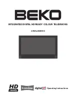 Beko 40WLU530HID Operating Instructions Manual preview