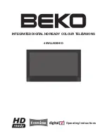 Preview for 1 page of Beko 40WLU530HID Operating Instructions Manual