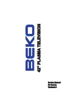 Beko 42" Service Manual предпросмотр