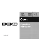 Beko 4200 SA Operating Instructions Manual preview