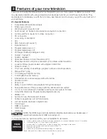 Предварительный просмотр 5 страницы Beko 42WLU530HID Operating Instructions Manual