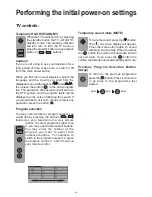 Preview for 15 page of Beko 42WP300PS Operating Instructions Manual