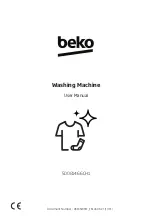 Preview for 1 page of Beko 50081466CH1 User Manual