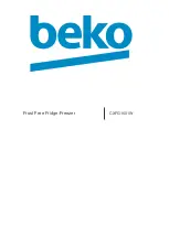 Preview for 1 page of Beko 5023790042567 Manual