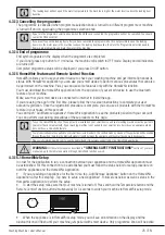 Preview for 25 page of Beko 60071464CH1 User Manual