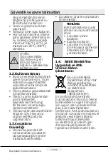 Preview for 8 page of Beko 670480 MB User Manual