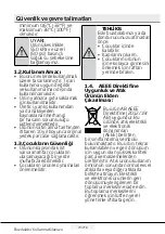 Preview for 8 page of Beko 670520MB User Manual