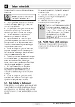 Preview for 14 page of Beko 7125 User Manual