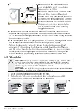 Предварительный просмотр 43 страницы Beko 7145845800 User Manual