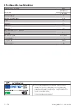 Предварительный просмотр 5 страницы Beko 7148246800 User Manual