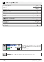 Preview for 6 page of Beko 7158142900 User Manual