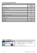 Предварительный просмотр 6 страницы Beko 7158541600 User Manual