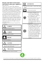 Preview for 2 page of Beko 7165144400 User Manual