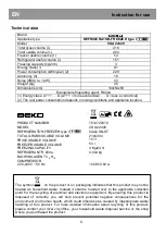 Предварительный просмотр 15 страницы Beko 7512720010 Instructions For Use Manual