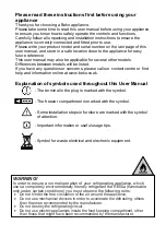 Preview for 3 page of Beko 8690842389214 Installation & User'S Instructions