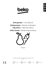 Beko 8690842521935 User Manual preview