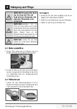 Preview for 21 page of Beko 9320 User Manual