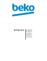 Beko 9610NFY User Manual preview