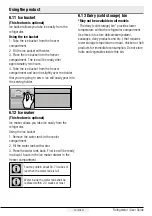 Preview for 21 page of Beko 970476EI User Manual