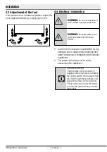 Preview for 12 page of Beko 978557EB User Manual