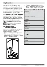 Preview for 57 page of Beko 983650 EB User Manual