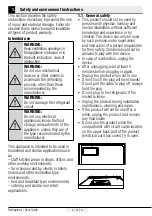 Preview for 4 page of Beko ASFP342PS User Manual