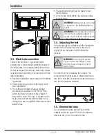 Preview for 9 page of Beko ASN541B Manual